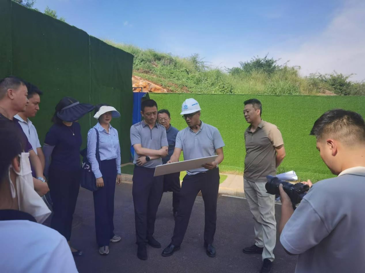 陽(yáng)宗海管委會(huì)主任黃忠梁到陽(yáng)宗海片區(qū)調(diào)研